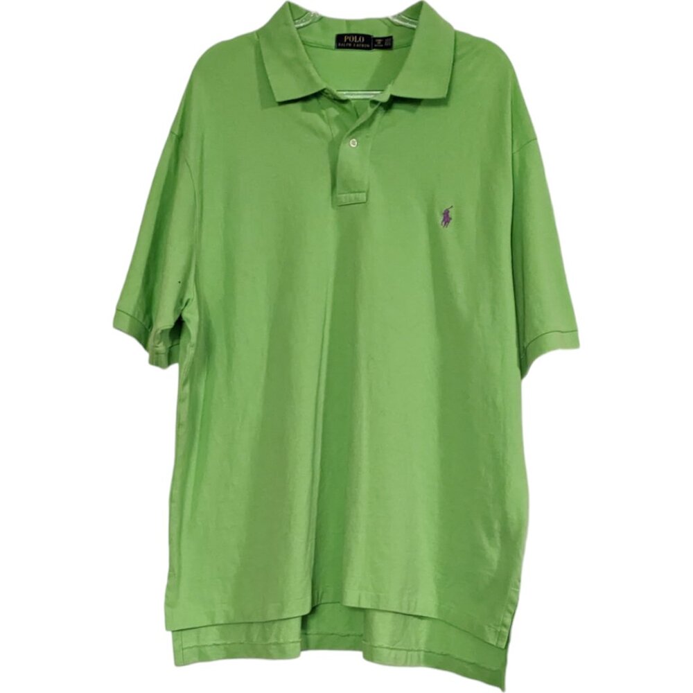 Men's Iconic Mesh Polo Big &Tall Shirt- size 2XB - Pre-Owned